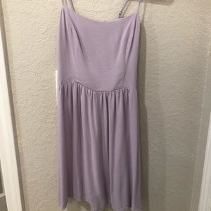 Lilac Cross Up Back Dress!
